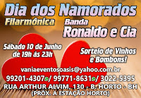 Baile especial dia dos namorados na filarmonica musica ao vivo