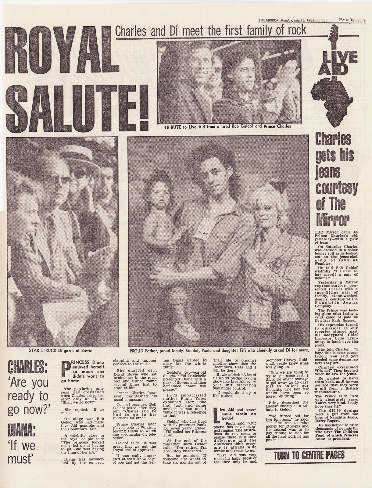 Hold The Front Page: Live Aid (1985)