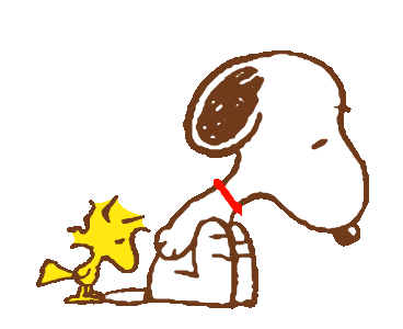 LINE Official Stickers - SNOOPY & Woodstock Example with GIF Animation