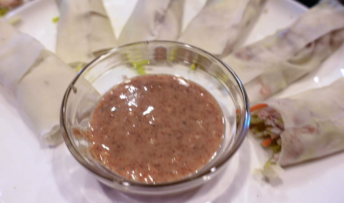 Love + Light by Clara Slate Clara's Cooking Almond Asian Dipping Sauce