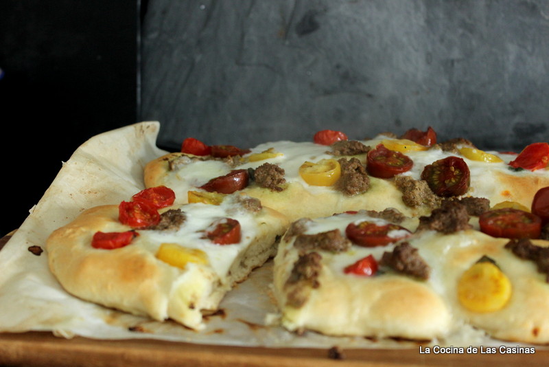 La Cocina de las Casinas Focaccia, Tapenade de Aceituna Arbequina