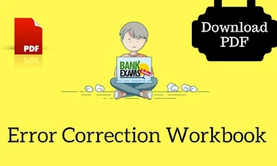 error correction workbook 