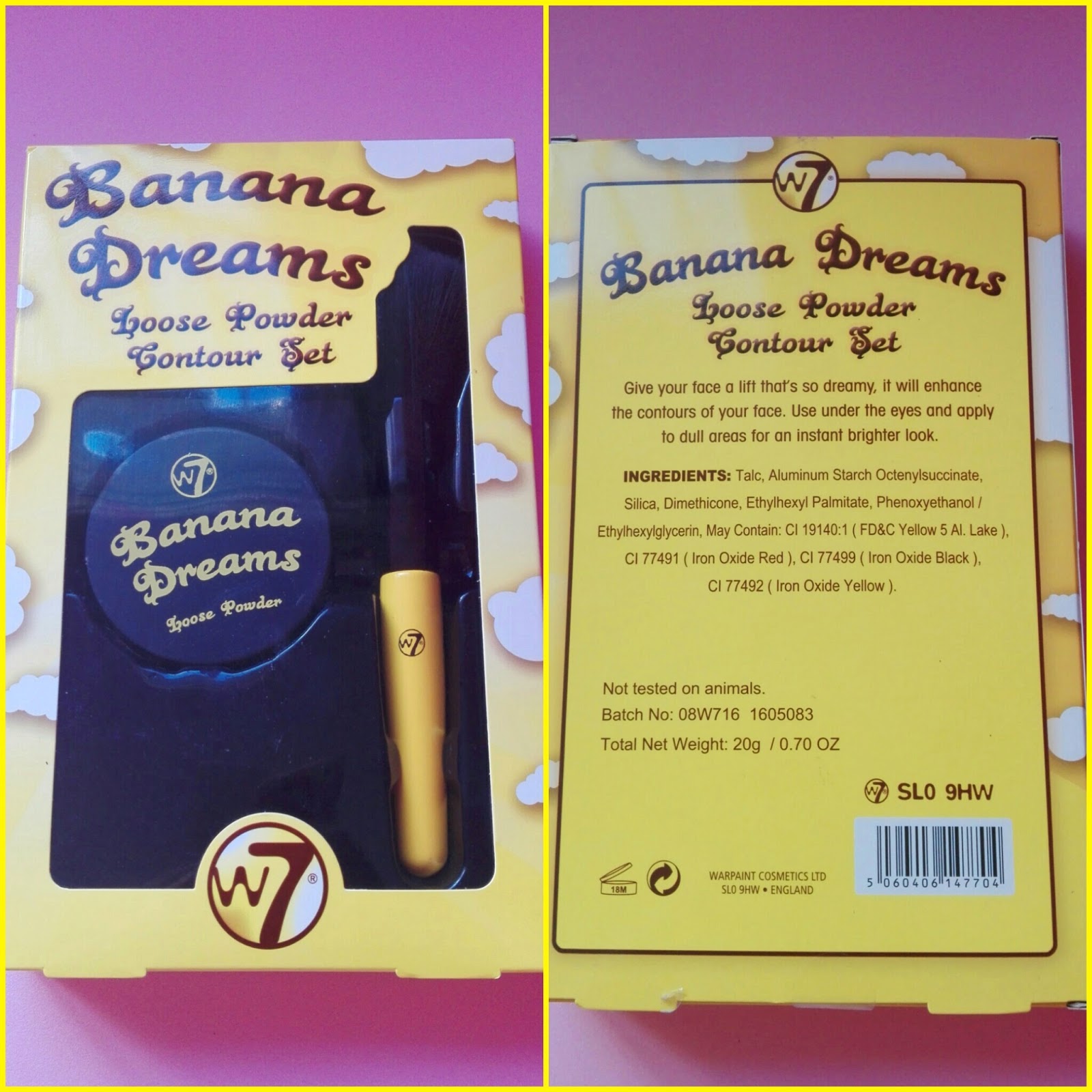Algo sobre mí Review polvos Banana Dreams de W7.