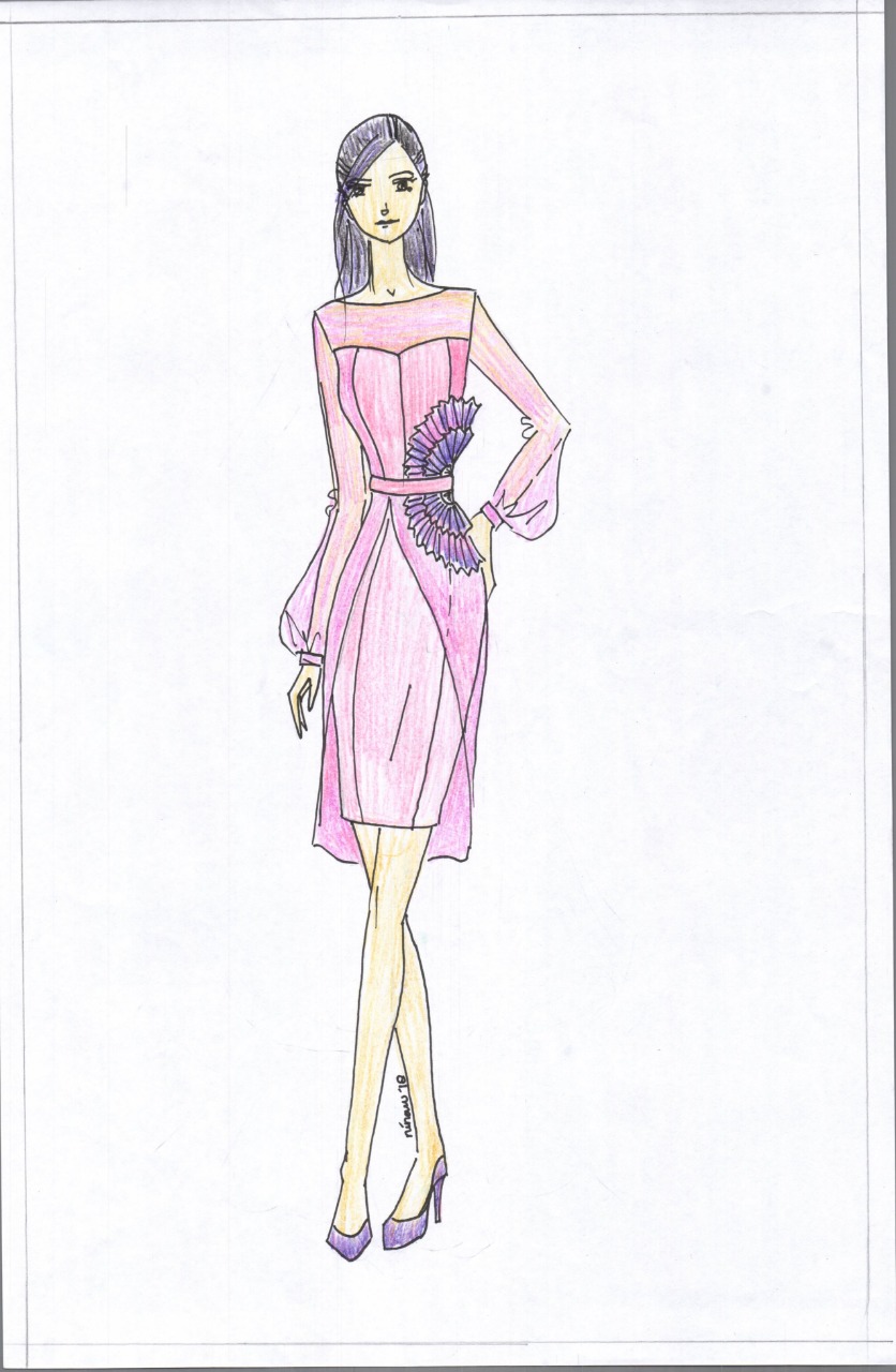 Desain Sajian Fashion Illustration