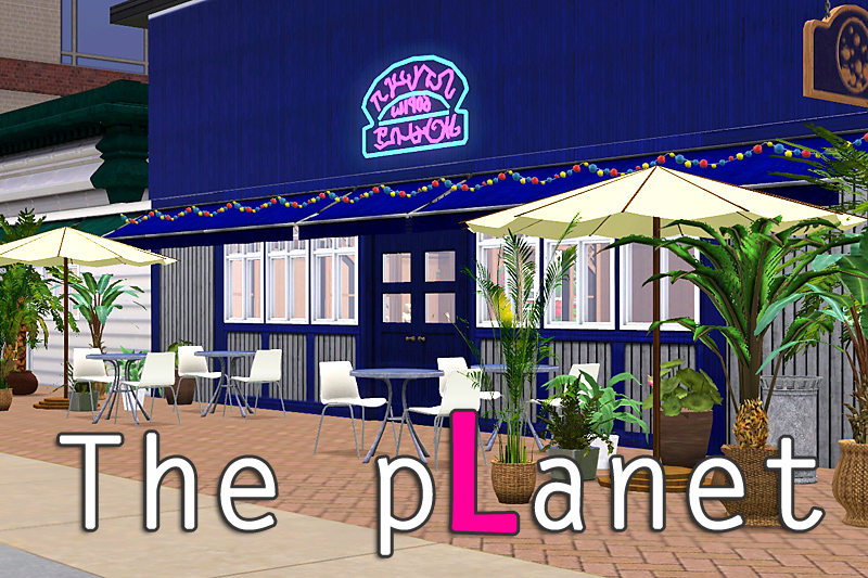 the Planet Cafe  Lani Sims annex