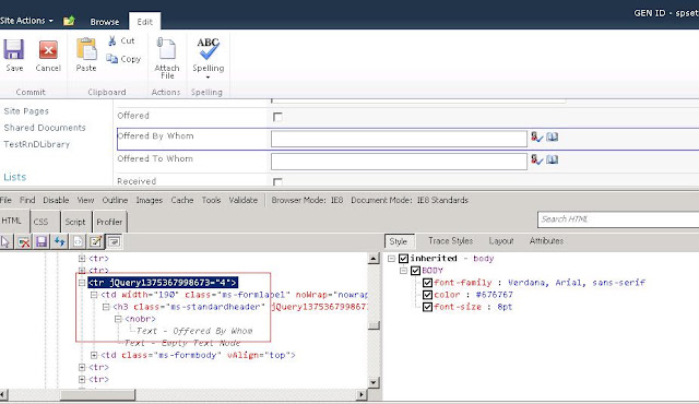 Show or Hide SharePoint Form Fields Based on CheckBox Using JQuery