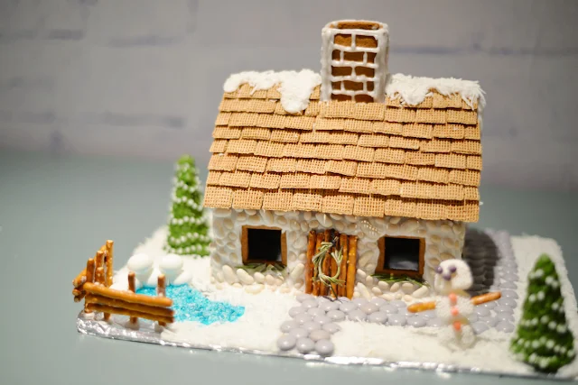 english cottage gingerbread house | RamblingRenovators.ca
