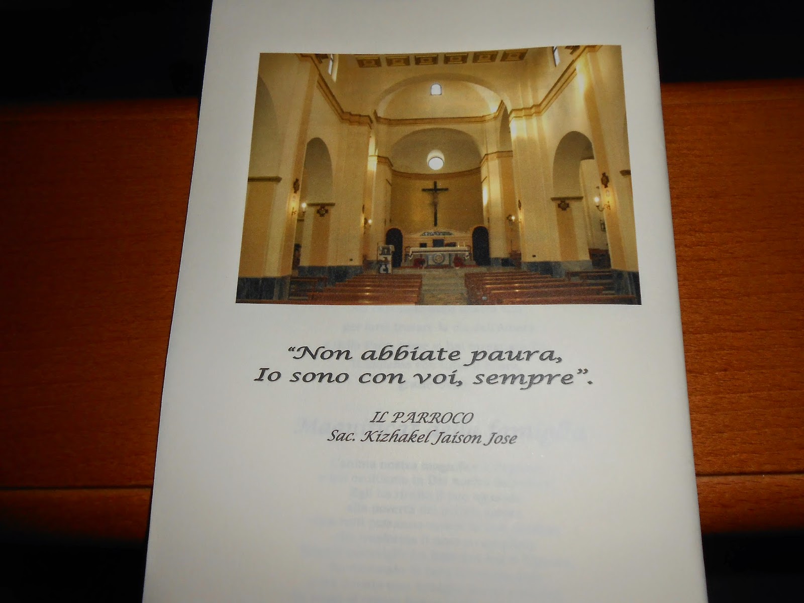 Parrocchia S.Maria Assunta - Zungoli (AV): P. Comunione 2014