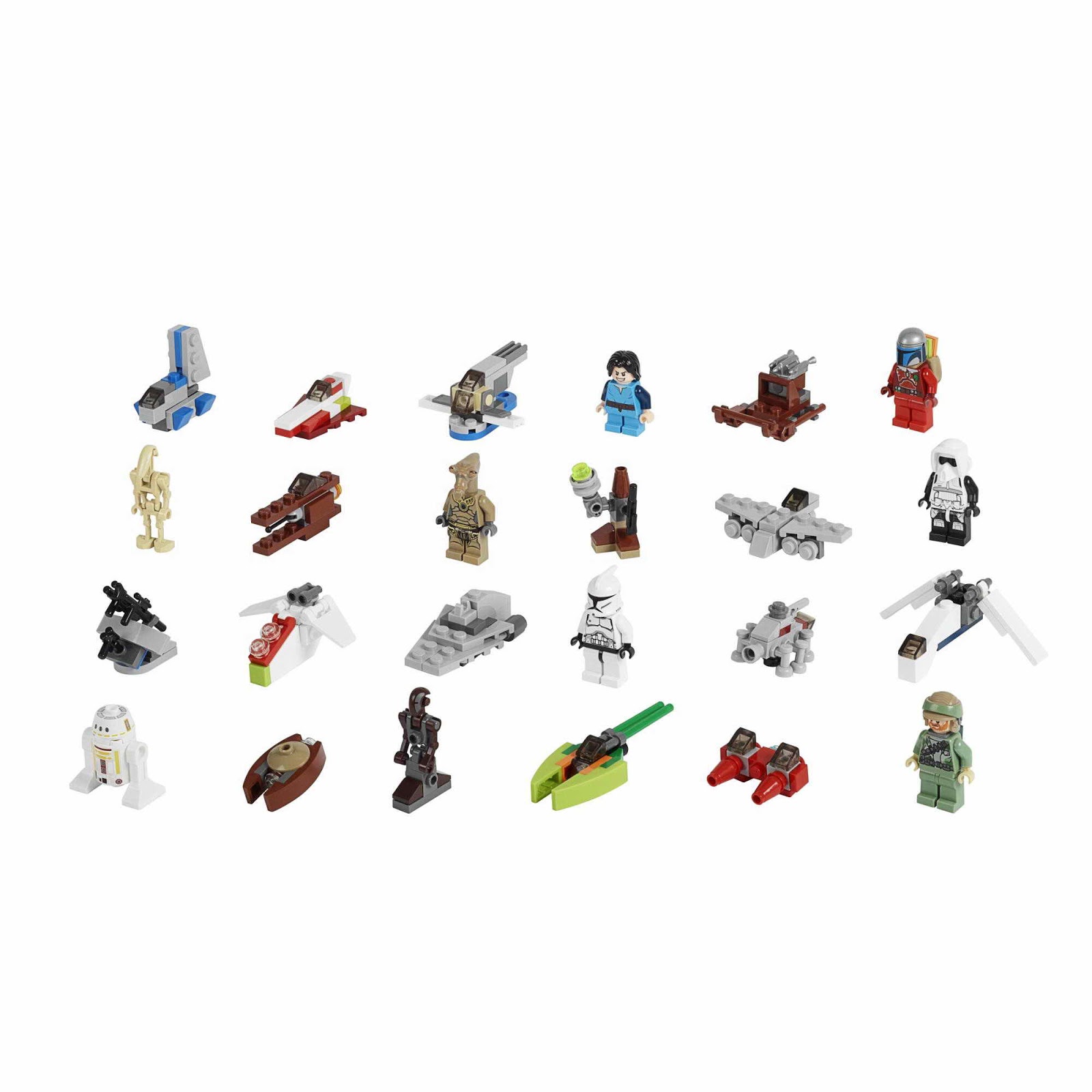 set database LEGO 75023 star wars advent calendar 2013