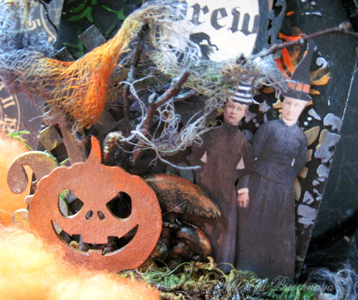 Мечты сбываются... Mixed Media Haunted House