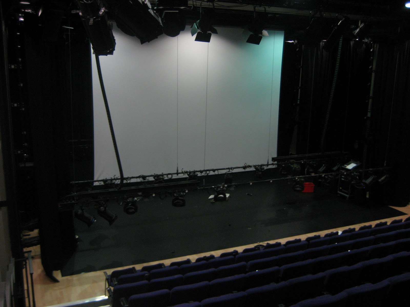 Rosebud Costume Blog Measuring Projection Screen in the Theatre