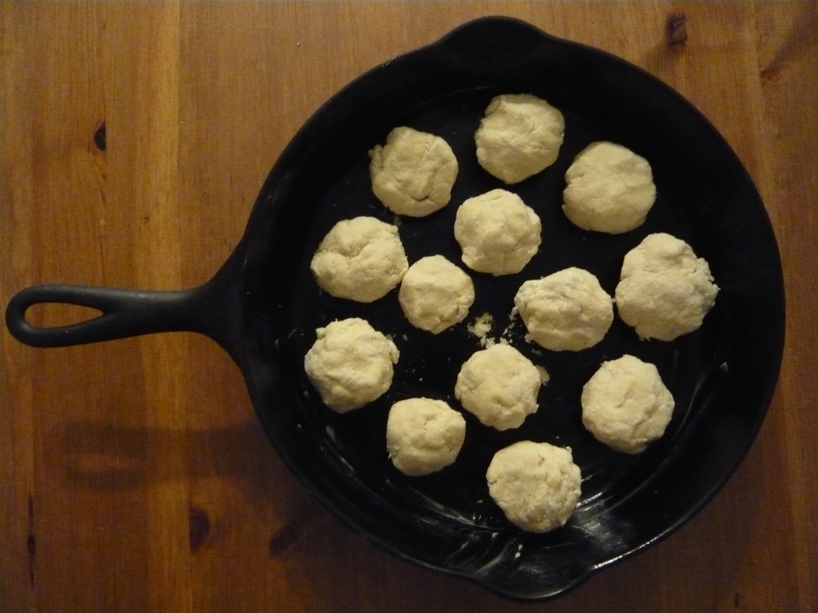 mise en place Cast Iron Biscuits!