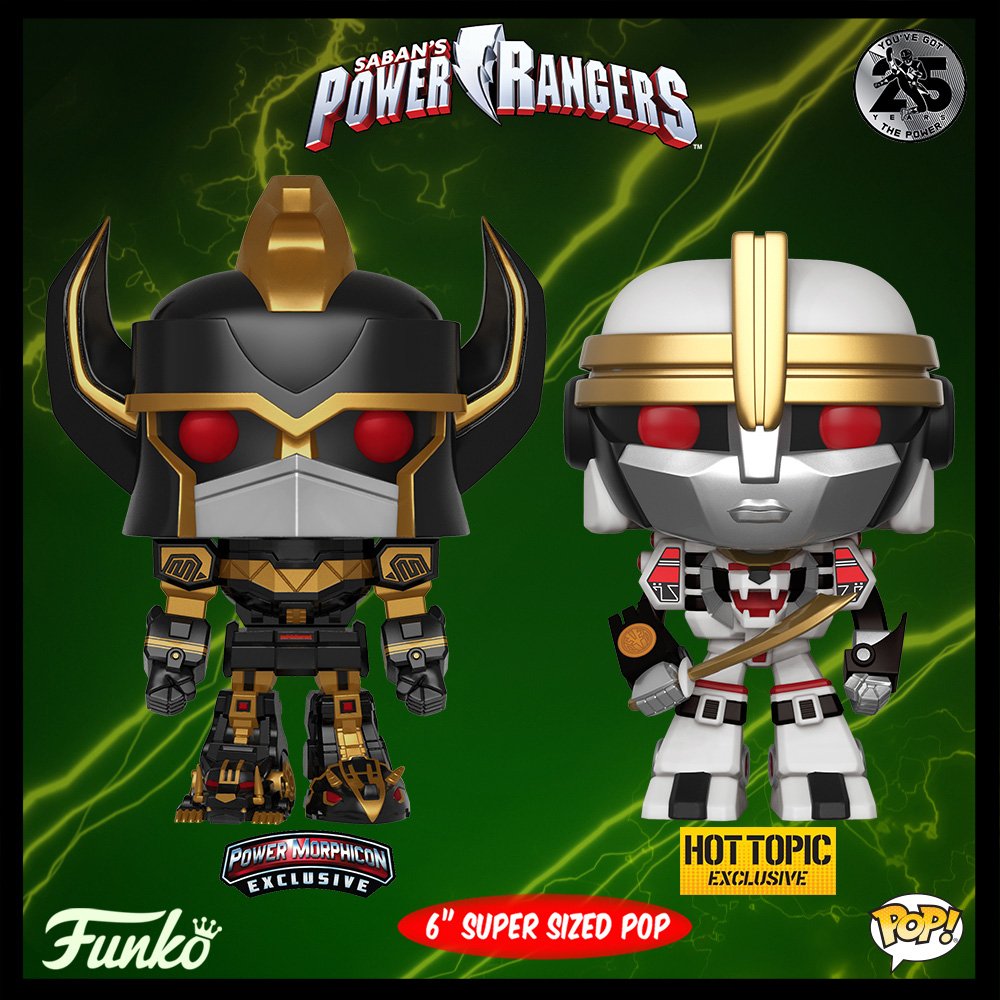 New Mighty Morphin' Power Rangers Funko Pop Figures Revealed JEFusion