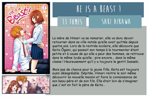 He Is A Beast Scan Vf Telecharger Le Boudoir: Chronique manga: He is a beast ! - Saki Aikawa