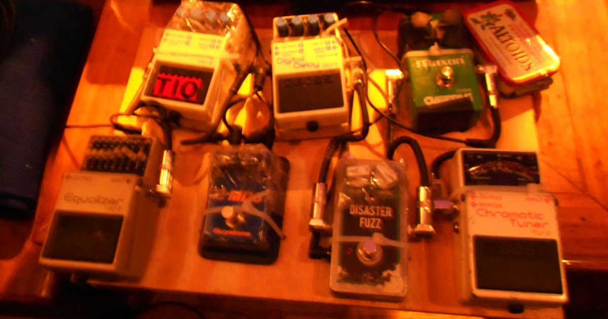 BEN'S ZONE: Making a Homemade Guitar Pedalboard - Laura Summers