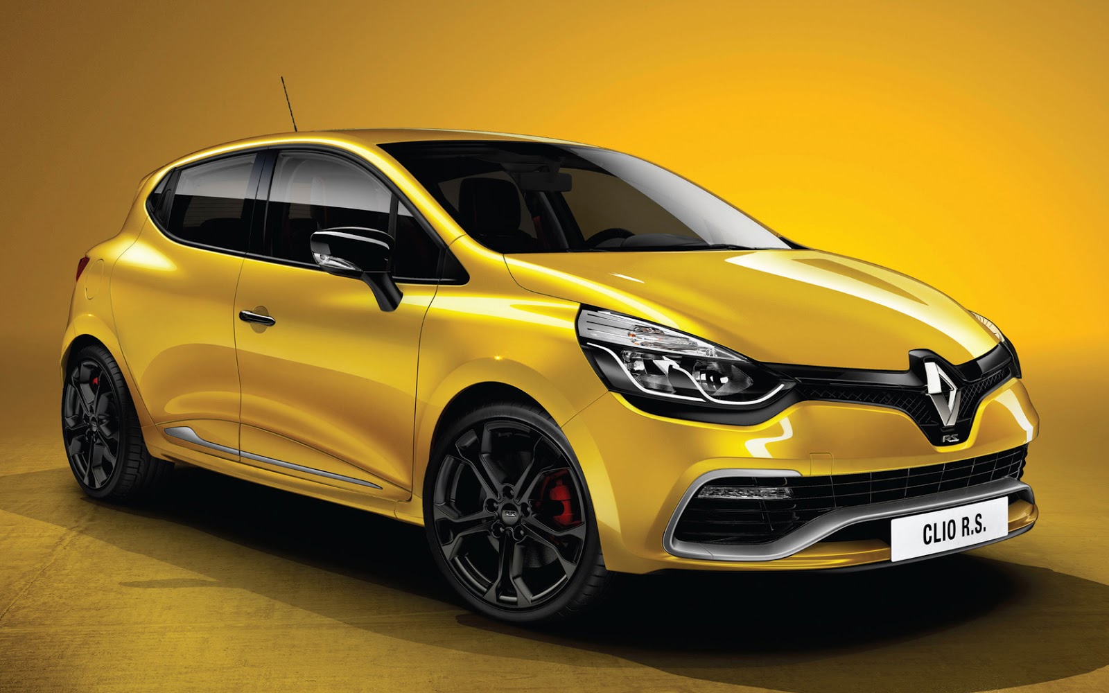 HD Car Wallpapers Renault Clio Canada Yellow