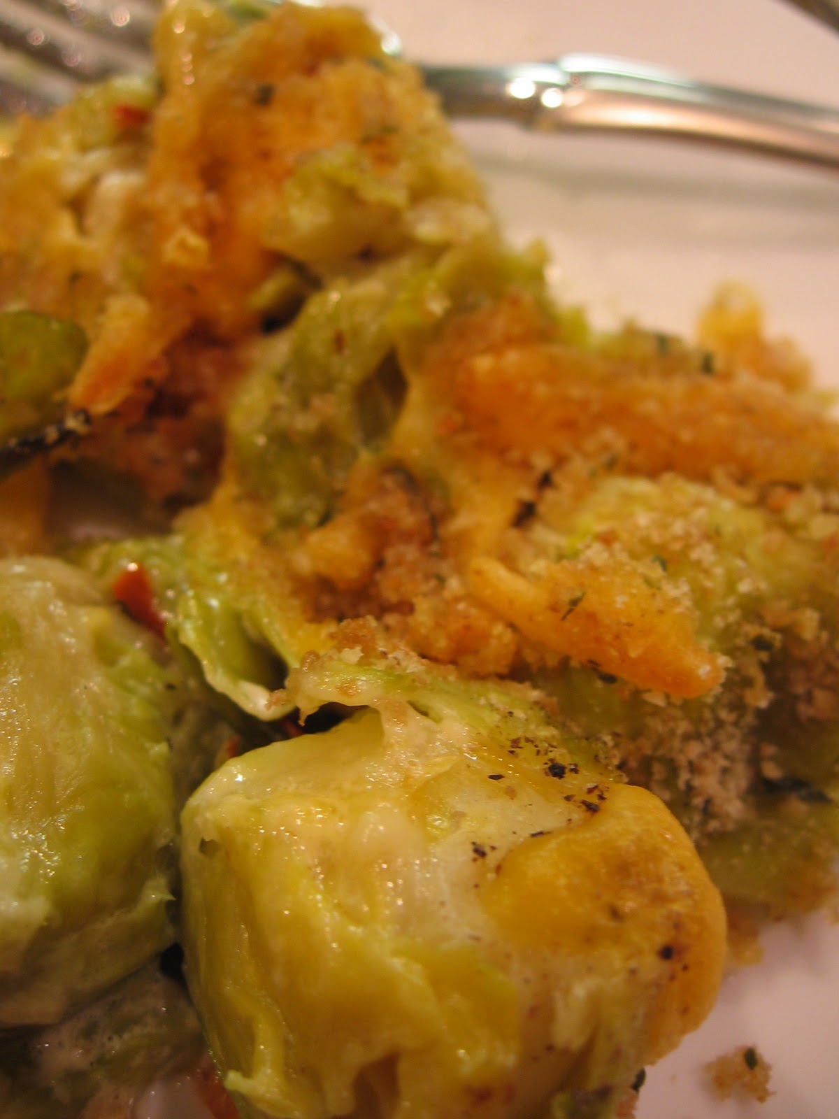 cookin' up north Brussel Sprouts Gratin