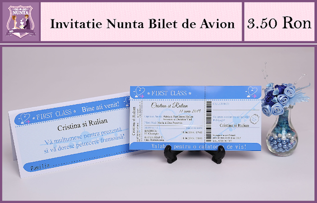 asortate nunta bilet de avion