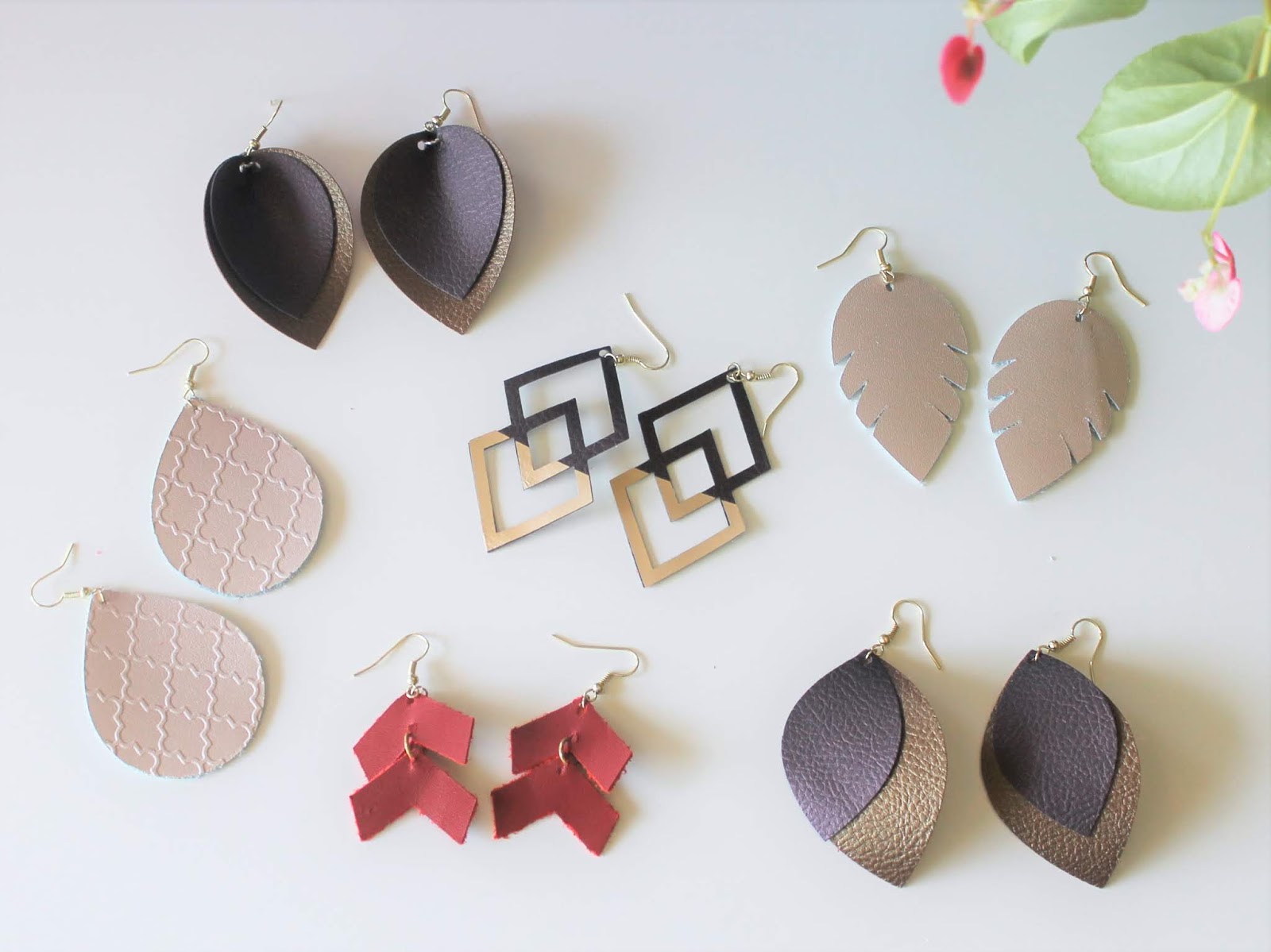 Download Diy Leather Earrings And Free Cut File Sew Simple Home PSD Mockup Templates
