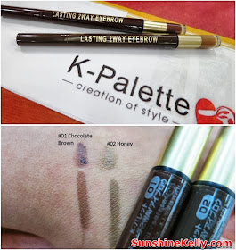 K-Palette 2 Way Lasing Eyebrown Pencil, k-palette, makeup, japan