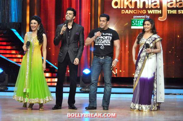 Ragini Khanna, Manish Paul, Salman Khan, Madhuri Dixit - (18) - Salman & Katrina on the sets of 'Jhalak Dikhhla Jaa 5'