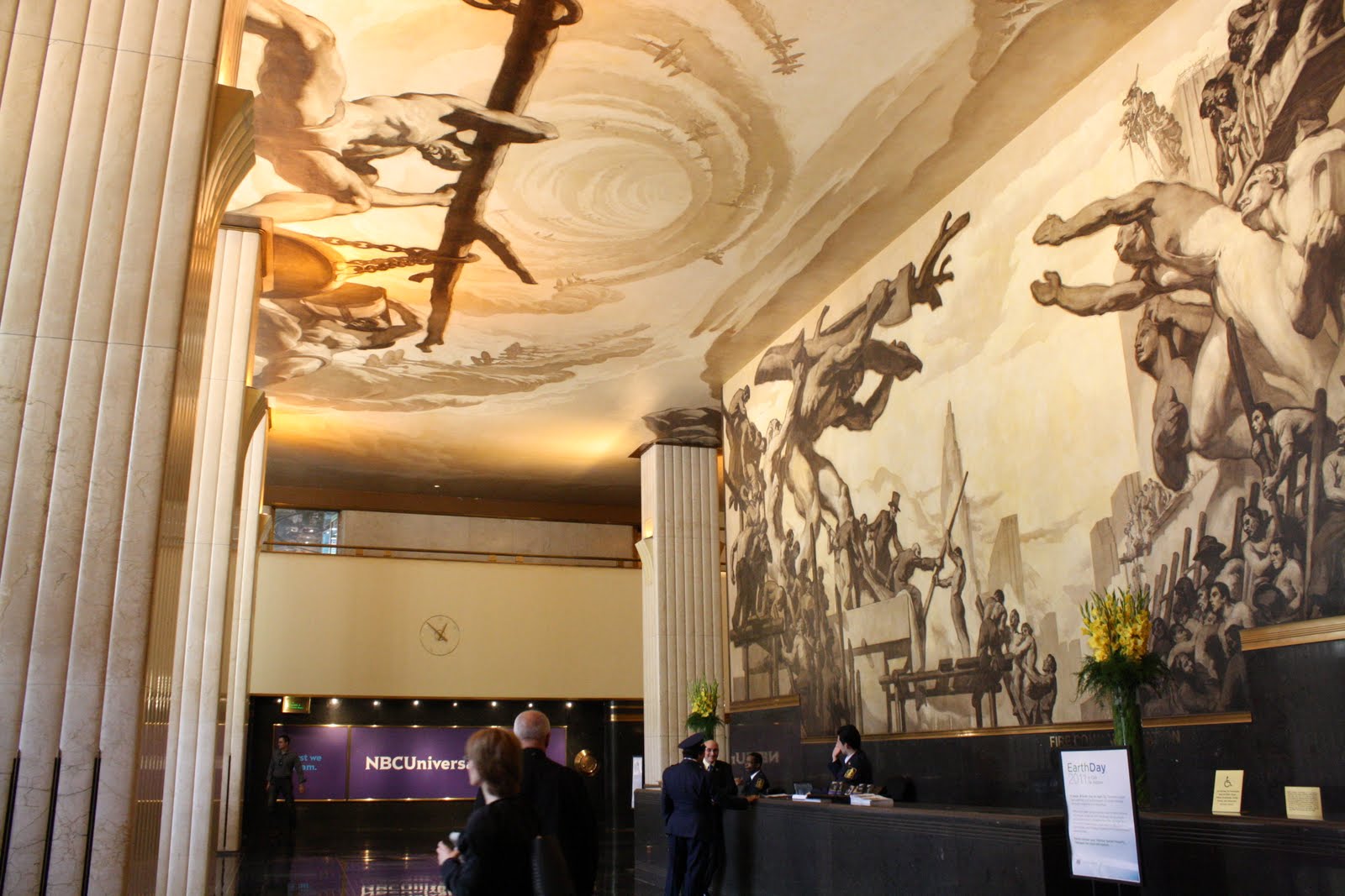 Inside 309 Rockefeller Plaza, NYC