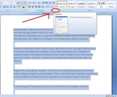 Cara Mengatur Paragraf Secara Otomatis Di Ms Word Dengan Mudah Tutorial Gadget