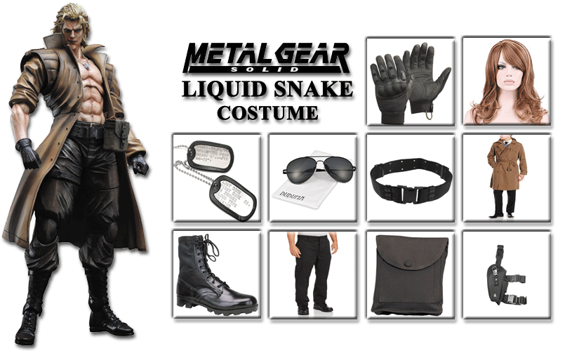 liquid snake cosplay liquid snake cosplay