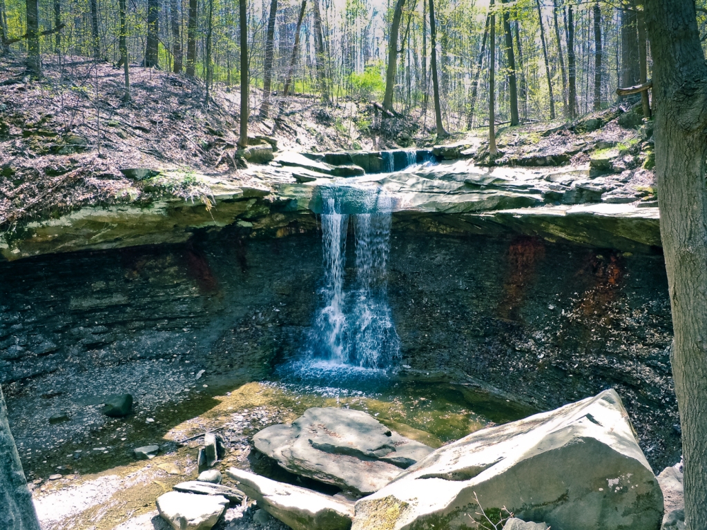 A Hiker's Journal Buttermilk Falls at Cuyahoga Valley NP