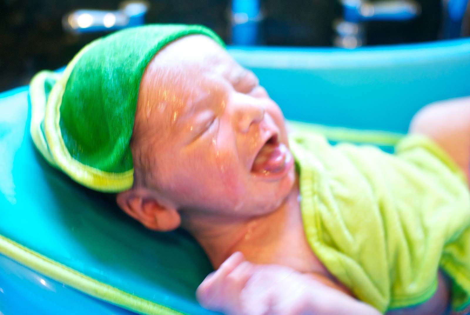 Footed Jammies How To Bathe A Baby (A Picture Tutorial)