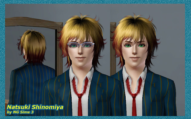 NG Sims 3: Shou Kurusu & Natsuki Shinomiya (Uta no☆prince-sama♪)
