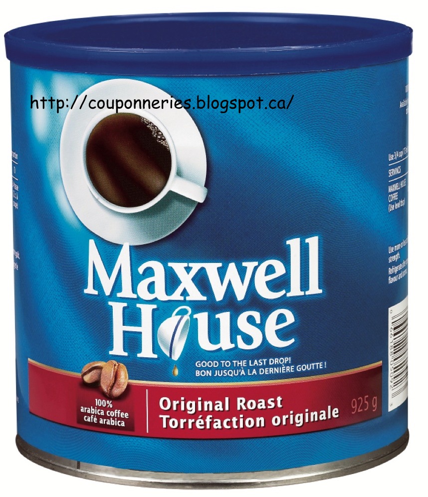 Coupons et Circulaires 5,99 MAXWELL HOUSE 925g