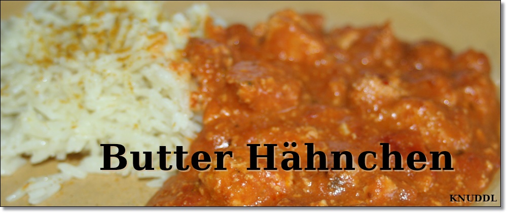 Indisches Butterhänchen aus dem Crock Pot oder aus dem Backofen im ...
