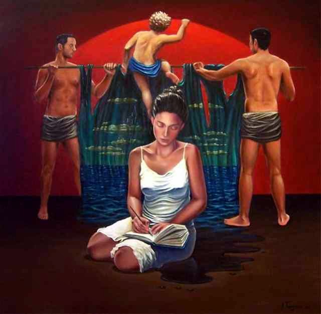 Испанский художник. Alberto Tarsicio Испанский художник. Alberto Tarsicio