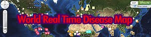 REAL TIME WORLD DISEASE MAP