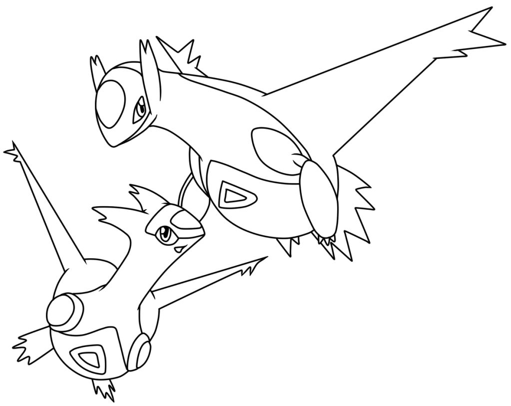 Free Legendary Pokemon Coloring Pages For Kids