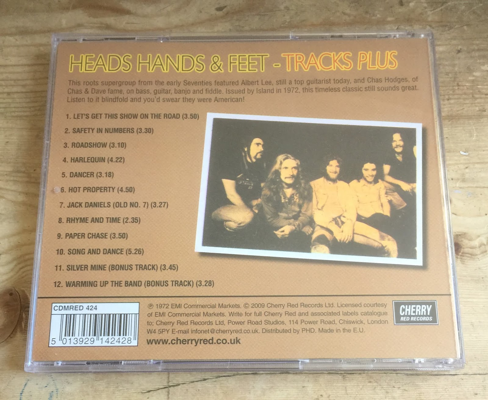 Sounds Good, Looks Good... "Tracks Plus" by HEADS, HANDS & FEET