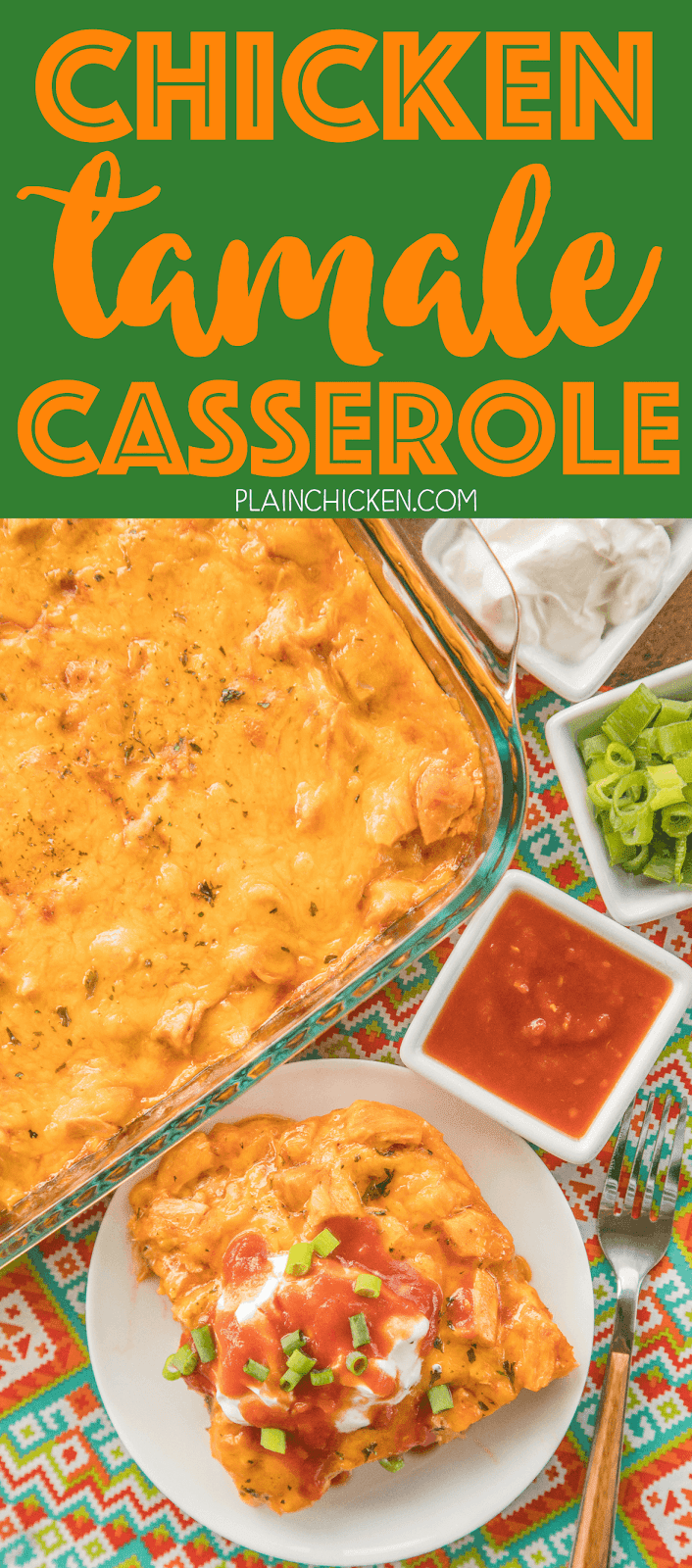 Chicken Tamale Casserole Plain Chicken®