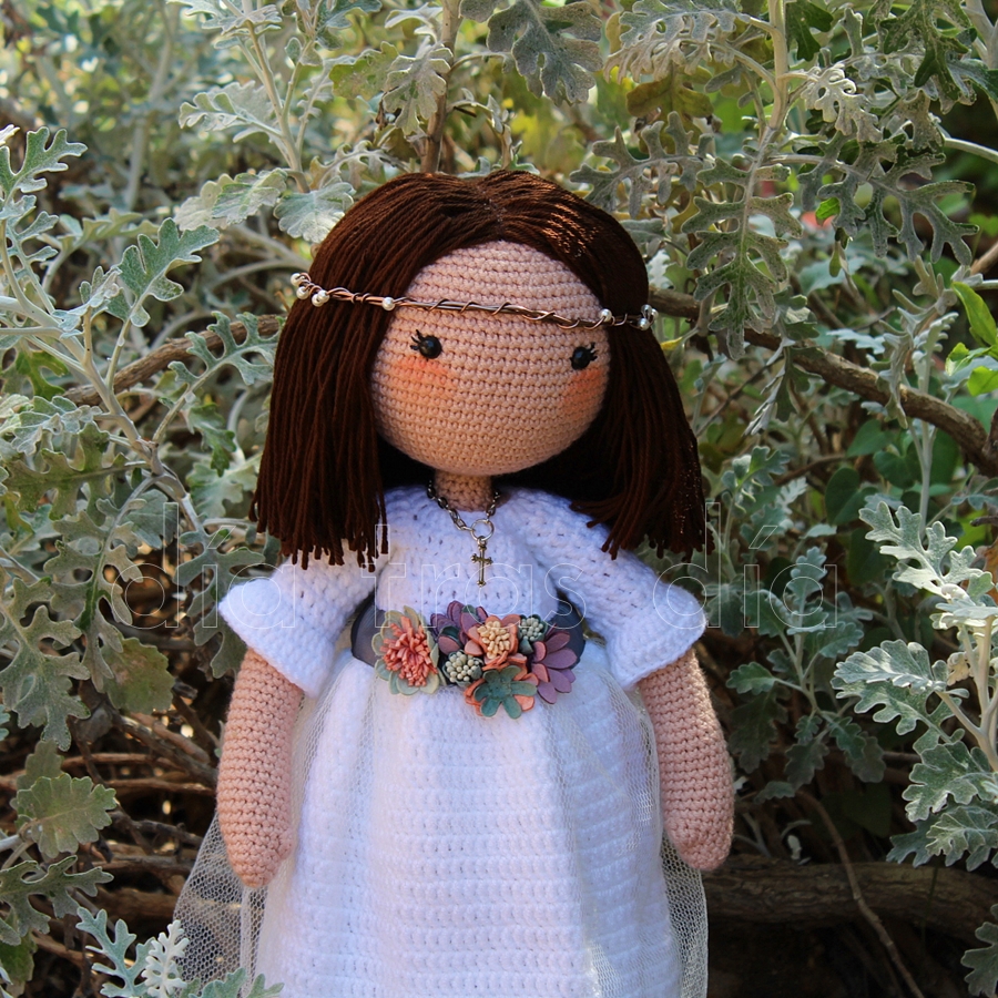 Amigurumi personalizado Primera Comunión