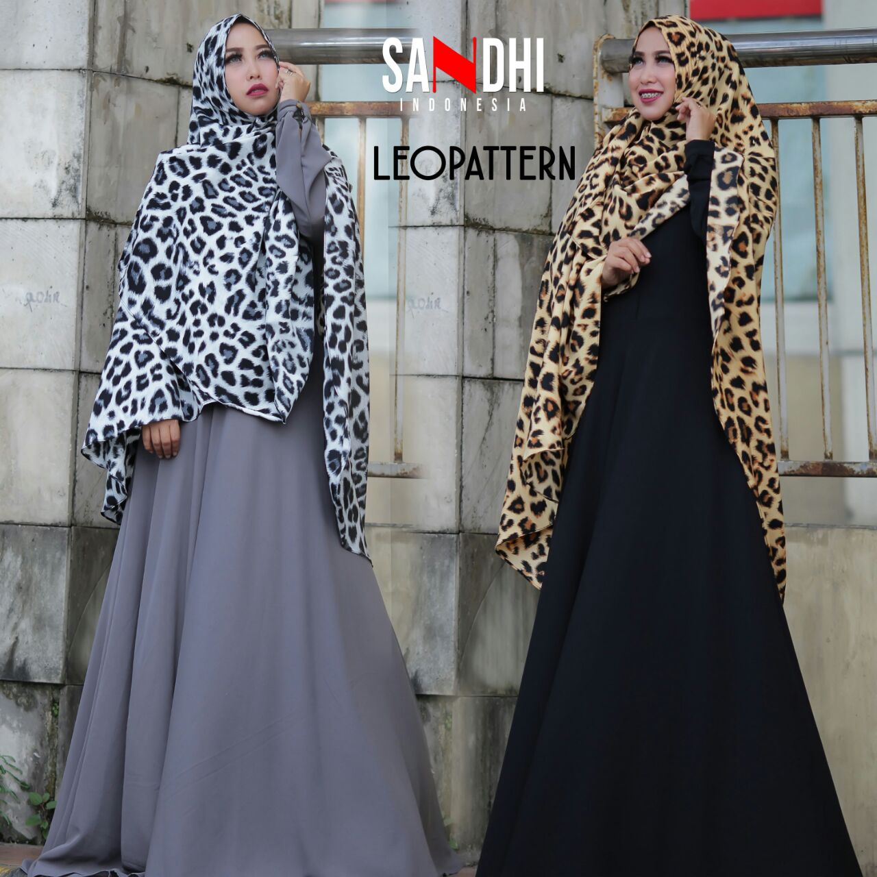  Jual Baju Hijab Artis Leopattern Syar Vol 2 By Sandhi