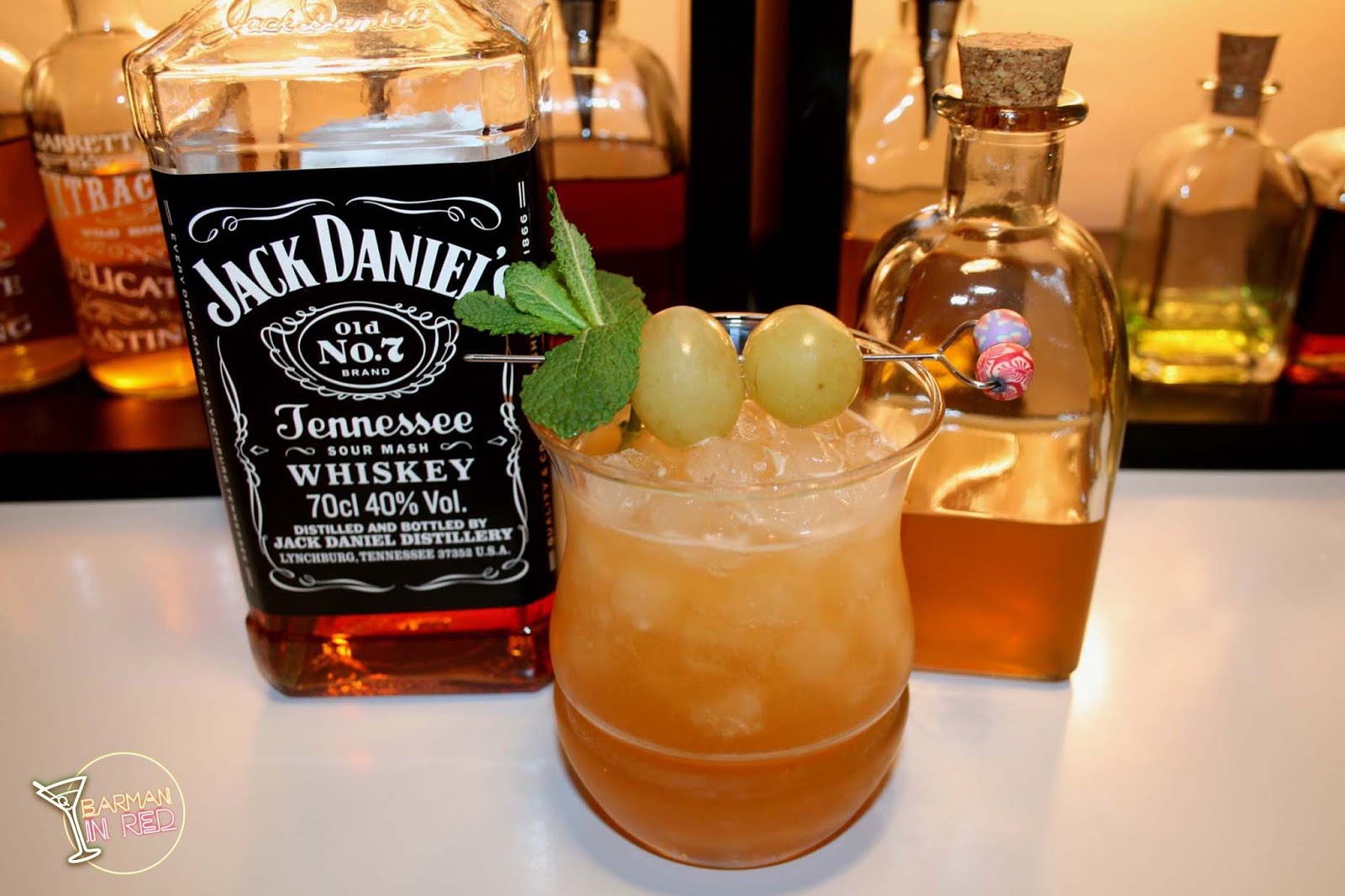 Cocktail Bésame Mucho con Jack Daniels