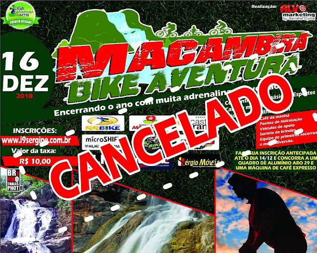 Falta de apoio da prefeitura cancela evento esportivo Bike Aventura em Macambira Falta de apoio da prefeitura cancela evento esportivo Bike Aventura em Macambira