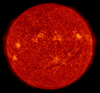 SDO image of Sun in hydrogen alpha