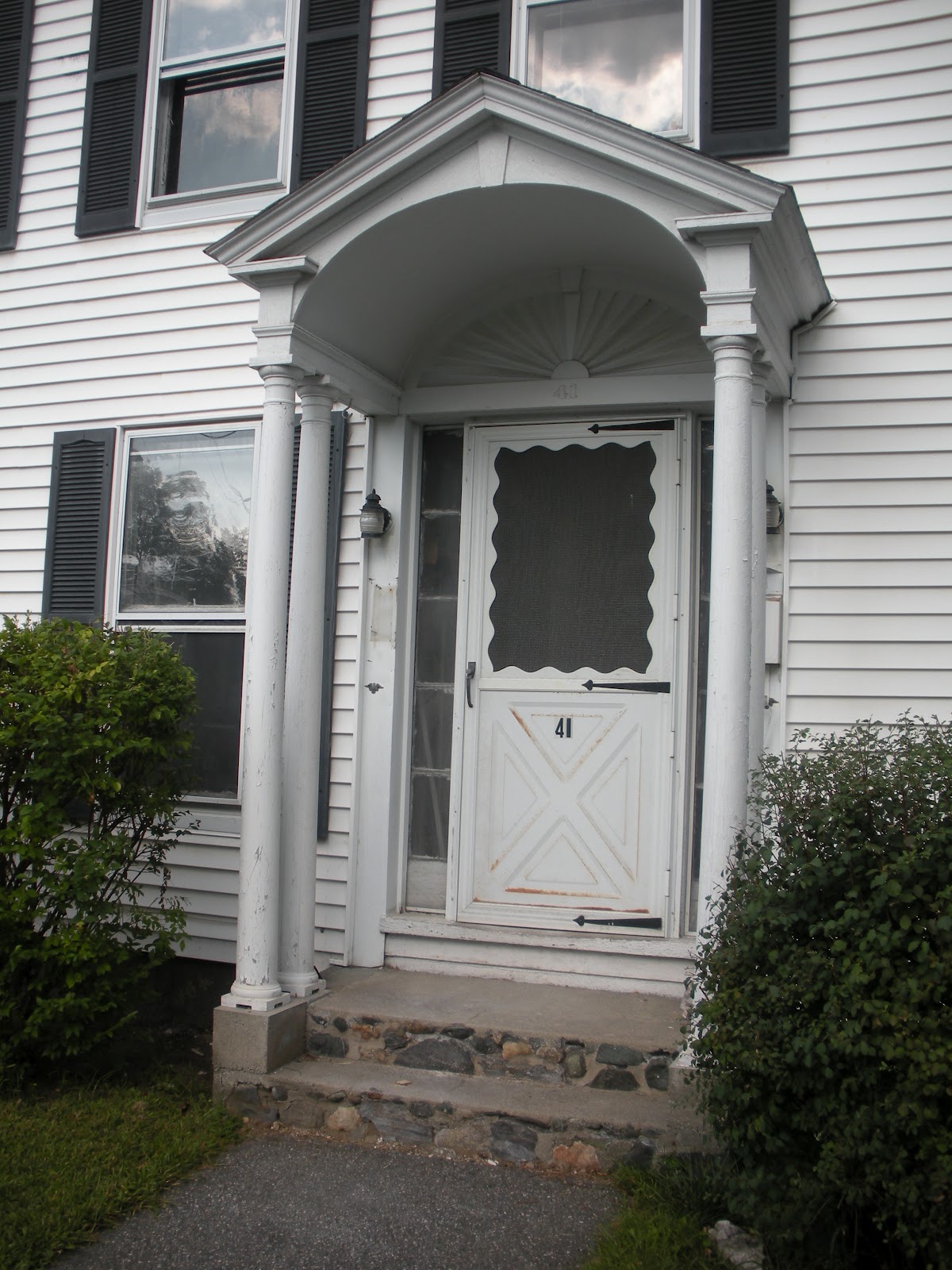 Ayumi and Dan's Old House Storm door