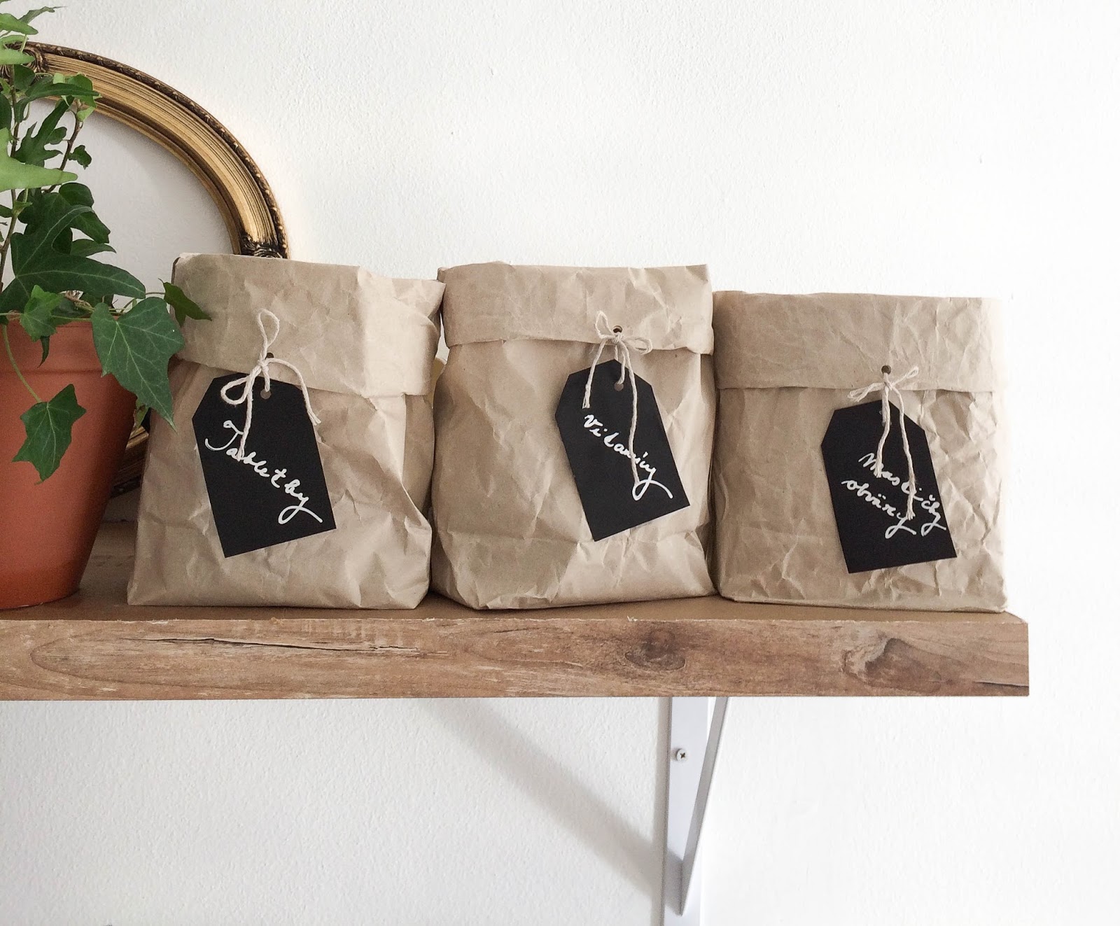 Lina and me DIY PAPER BAGS