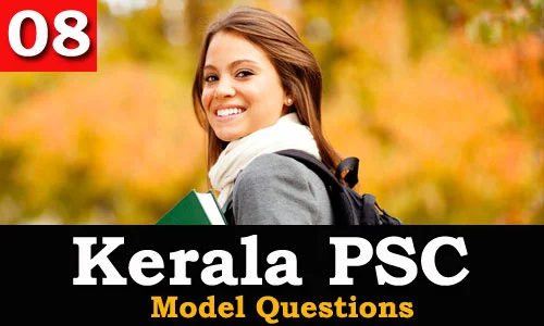 Kerala PSC - Model Questions English - 08