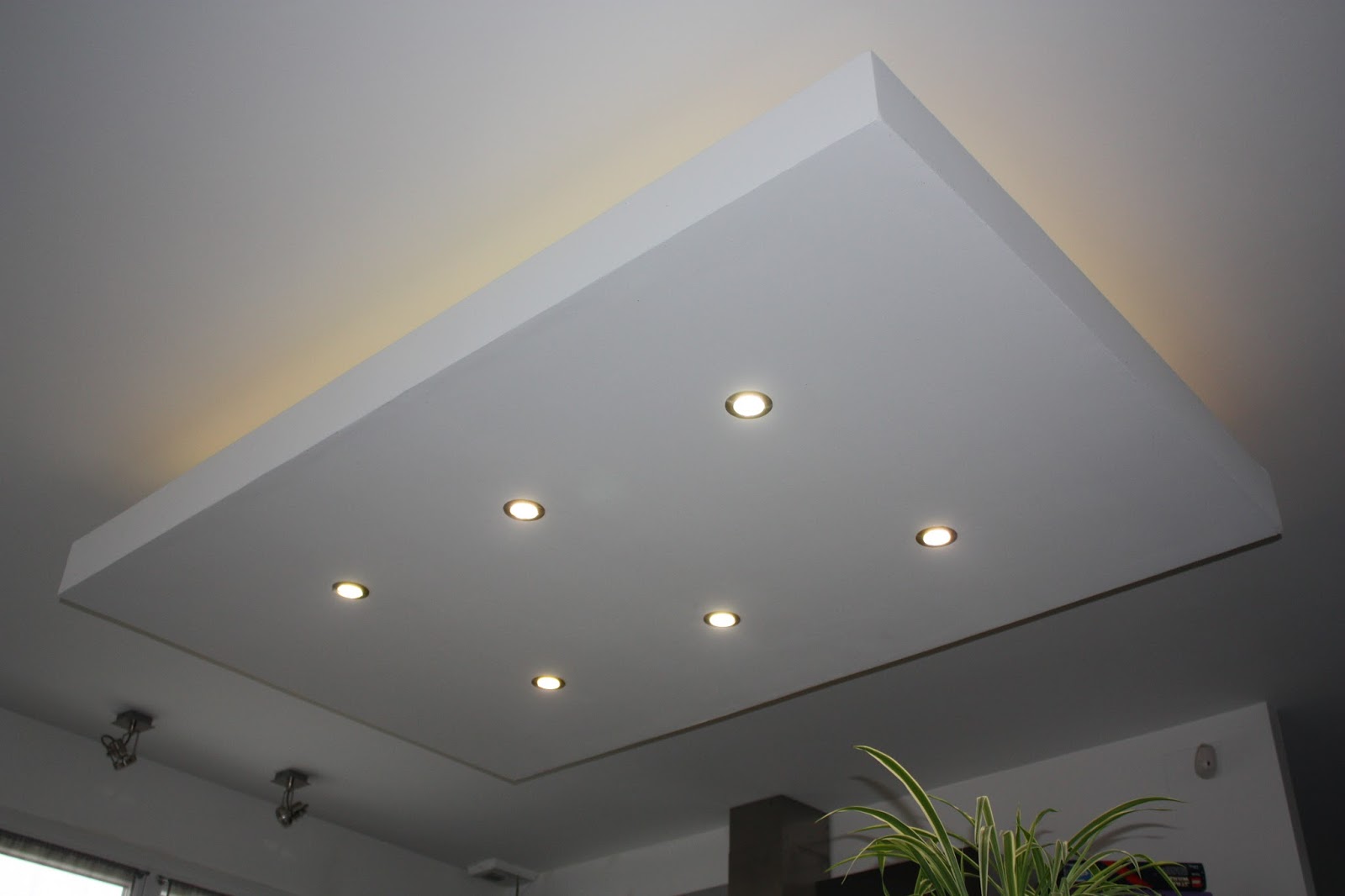Bricolage : De l'idée à la réalisation. : Faux plafond rétro éclairage LED  indirect