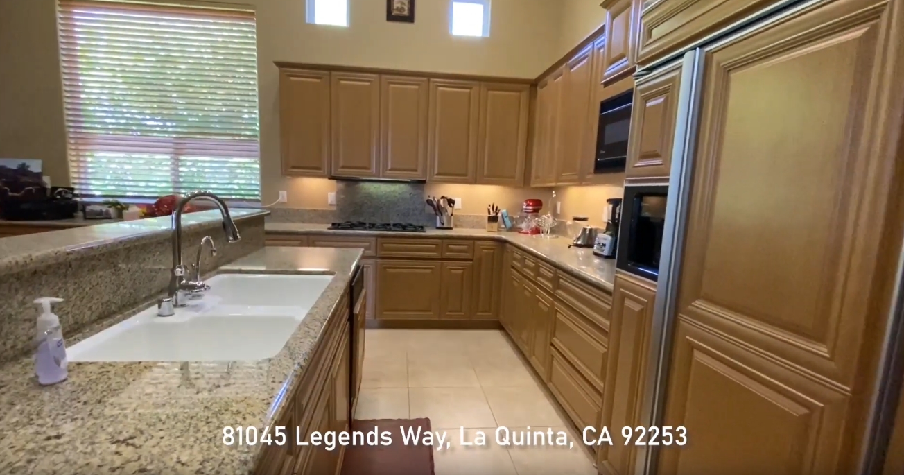 High-End Home Design Tour vs. 81945 Legends Way, La Quinta CA