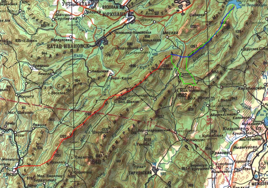 Национальный парк зигальга карта