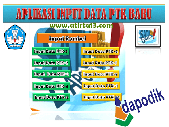 Aplikasi Input Data Anjuran Ptk Gres Lengkap Dengan Surat Pernyataan [
Dapodik 2016 ]